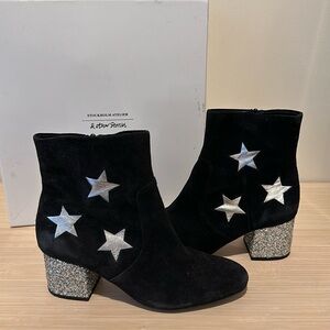 stockholm atelier/ & other stories sparkle star black boots
